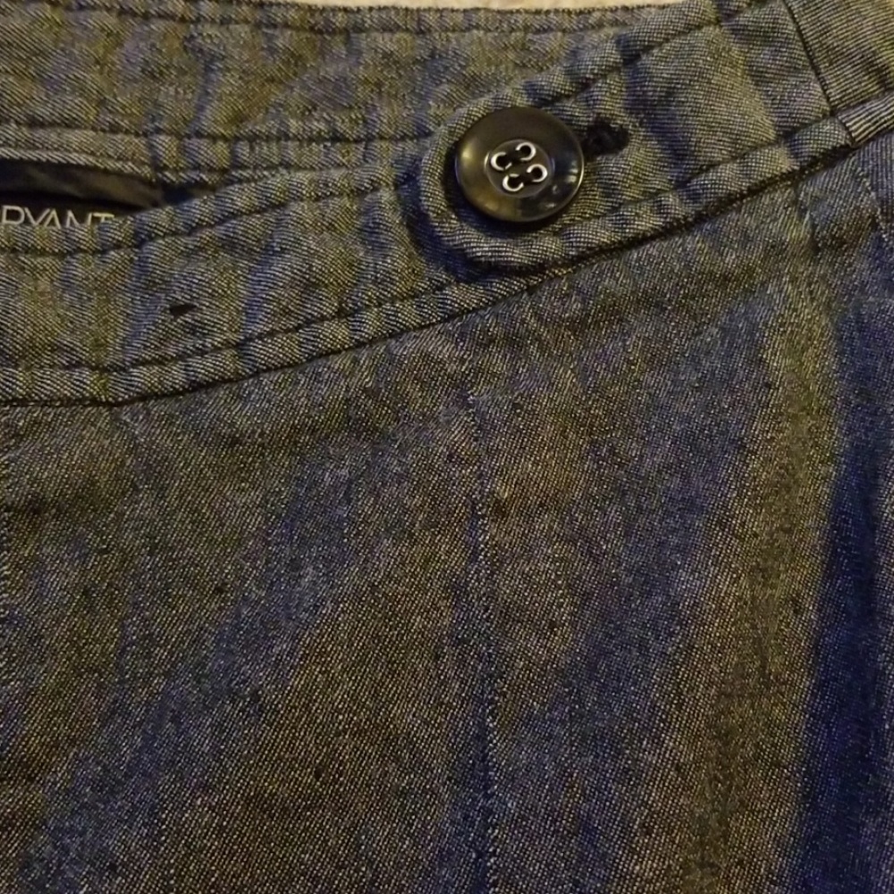 Grey, knee length skirt